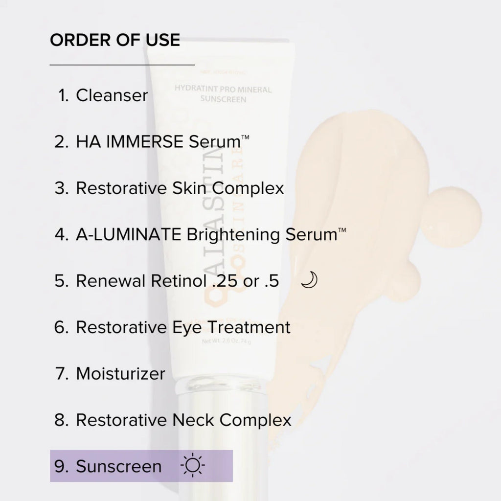 HydraTint Pro Mineral Sunscreen SPF 36 – Tinted Broad Spectrum