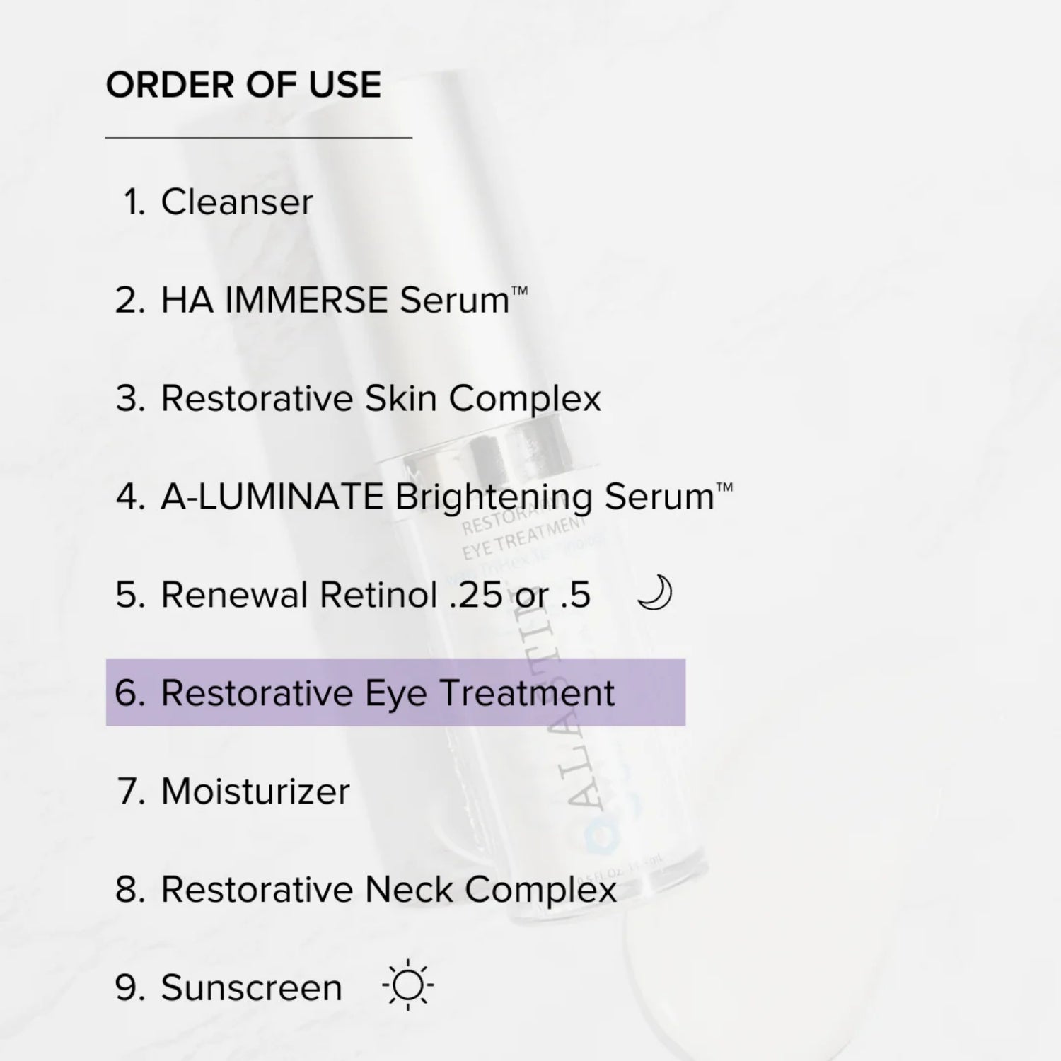Restorative Eye Complex Treatment with TriHex Technology