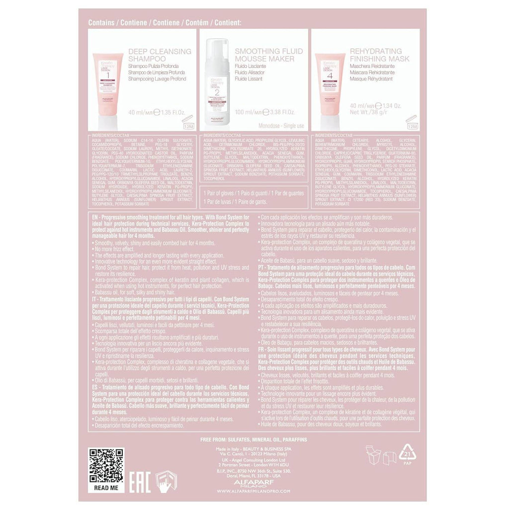 Professional Keratin Hair Smoothing Treatment Kit for Sleek Hair