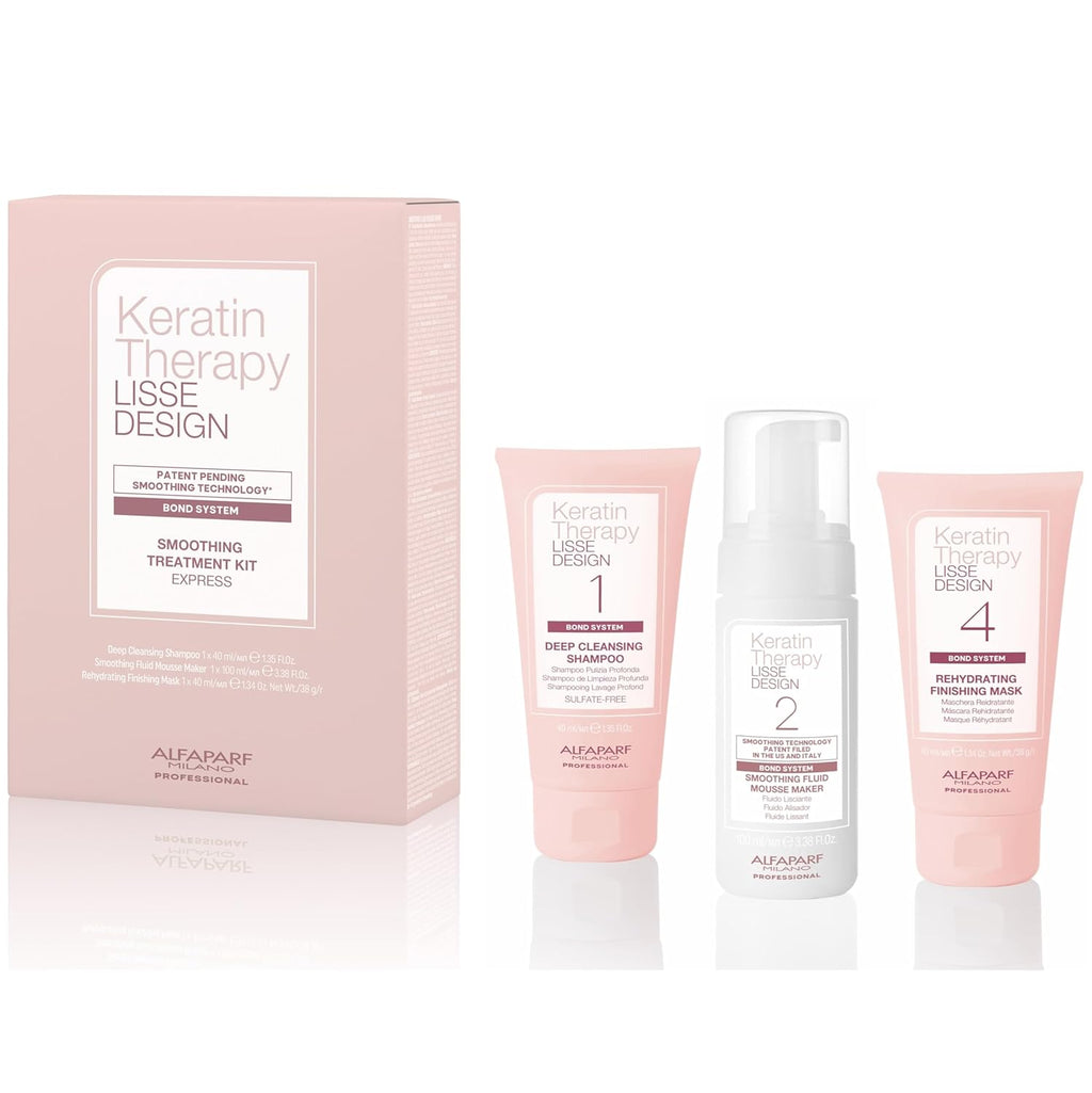 Professional Keratin Hair Smoothing Treatment Kit for Sleek Hair