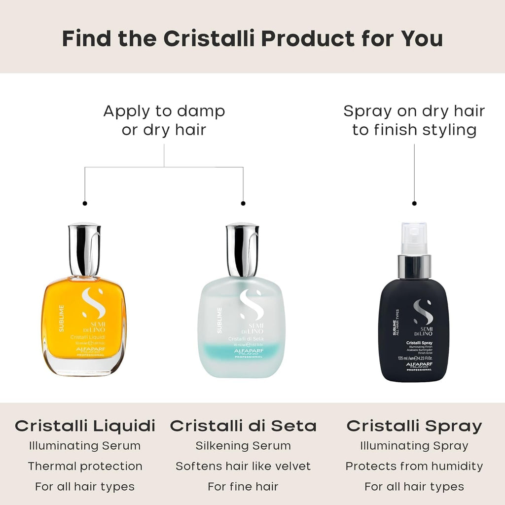 Semi Di Lino Sublime Cristalli Di Seta Smoothing Hair Serum 45ml