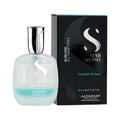 Bottle of Alfaparf Milano Semi Di Lino Sublime Cristalli Di Seta smoothing serum for fine hair