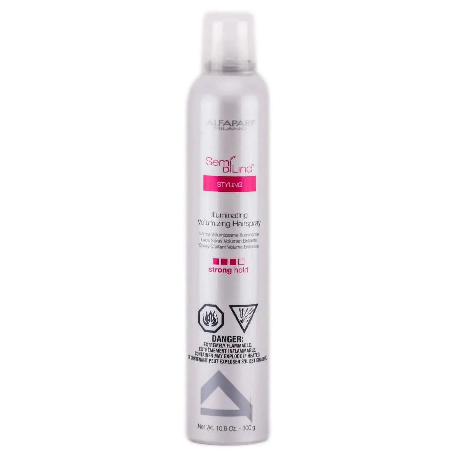 Alfaparf Milano Semi Di Lino Extra Strong Hold Illuminating Hairspray 10.6 oz bottle