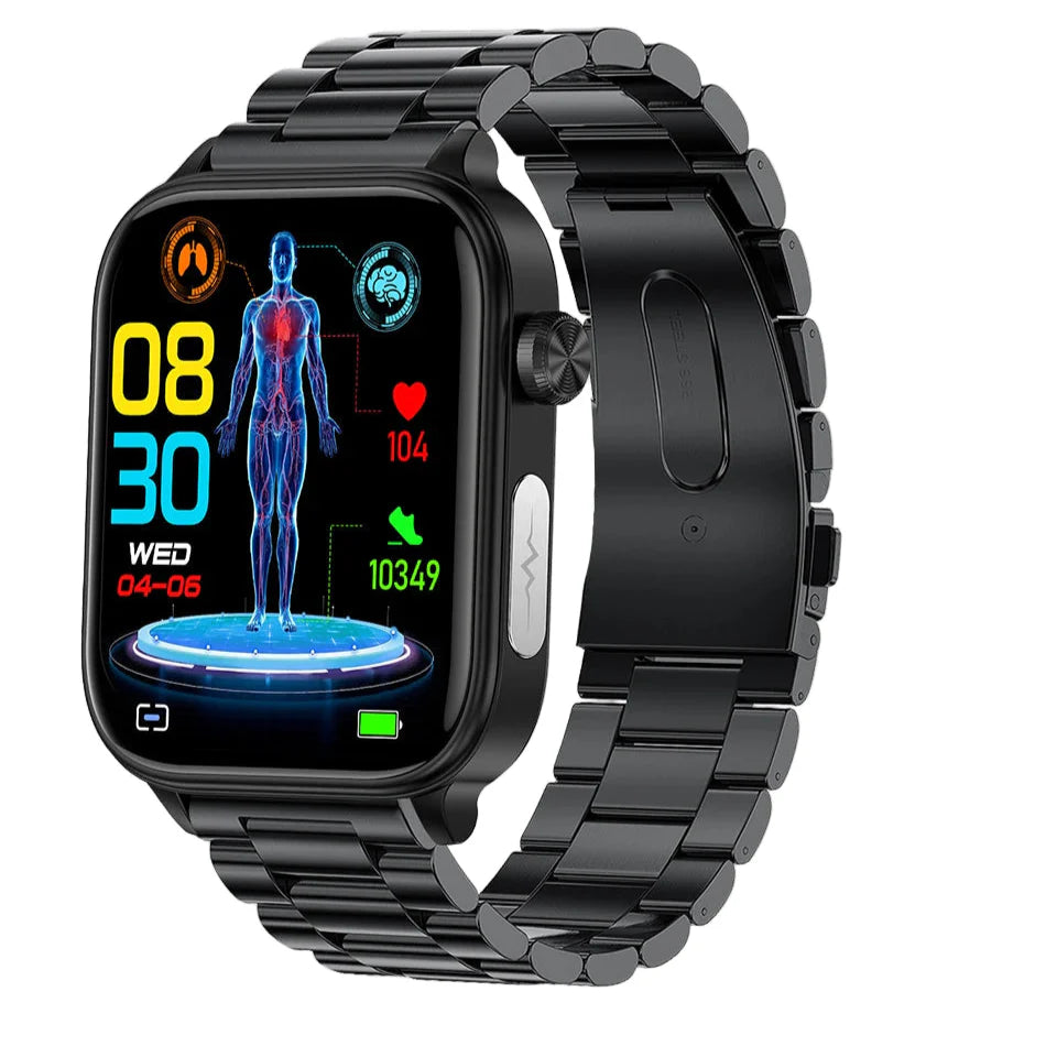 HealthPro™ All-in-One Smartwatch – ECG Monitoring & AI Voice Assistant
