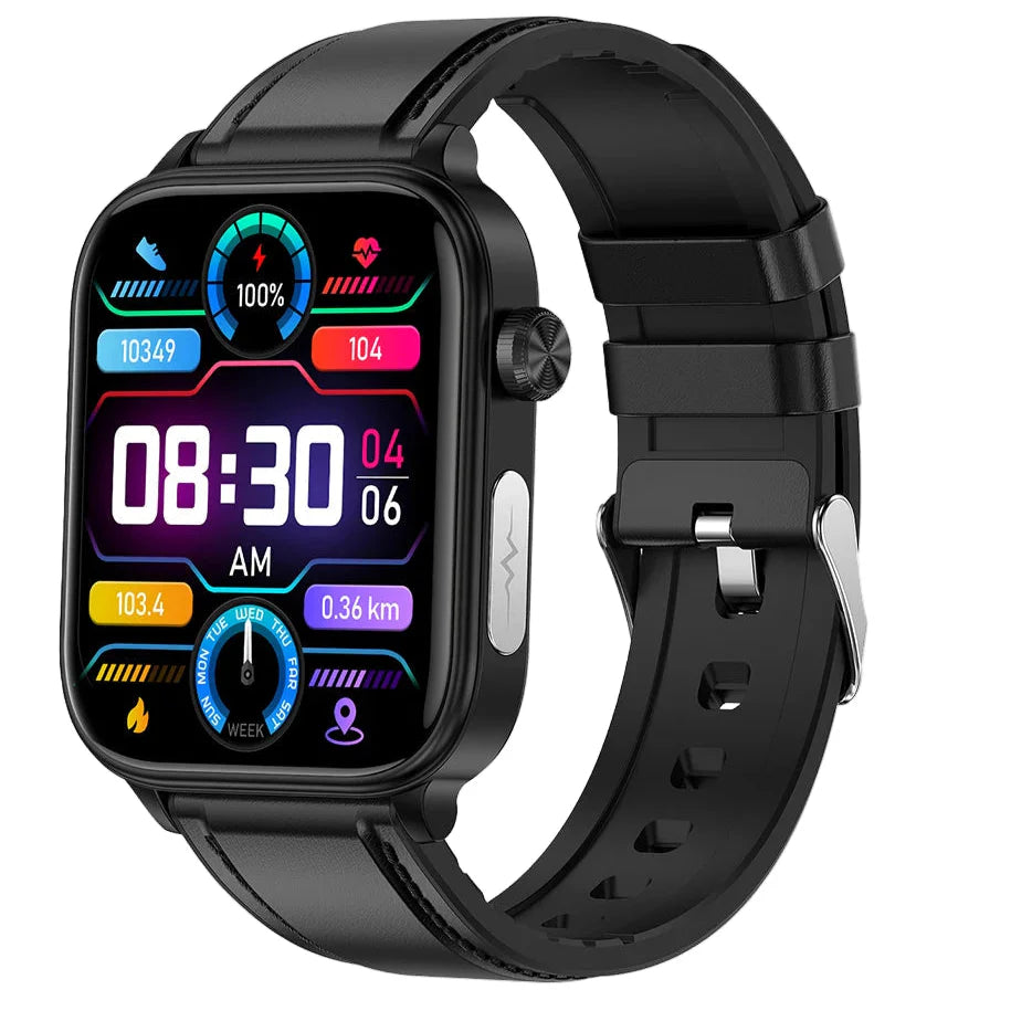 HealthPro™ All-in-One Smartwatch – ECG Monitoring & AI Voice Assistant