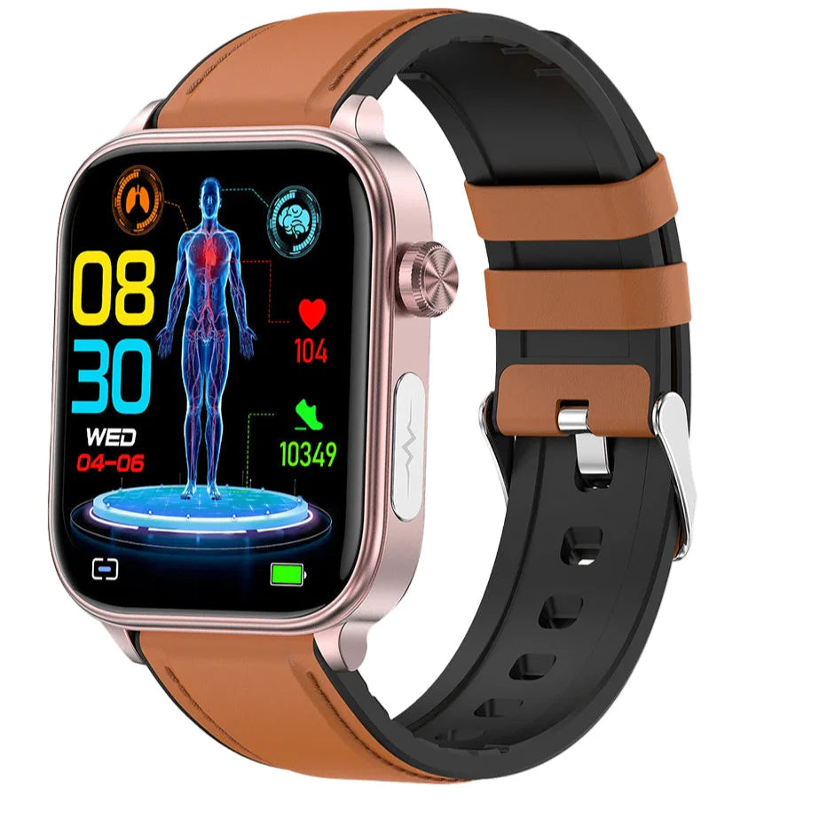 HealthPro™ All-in-One Smartwatch – ECG Monitoring & AI Voice Assistant