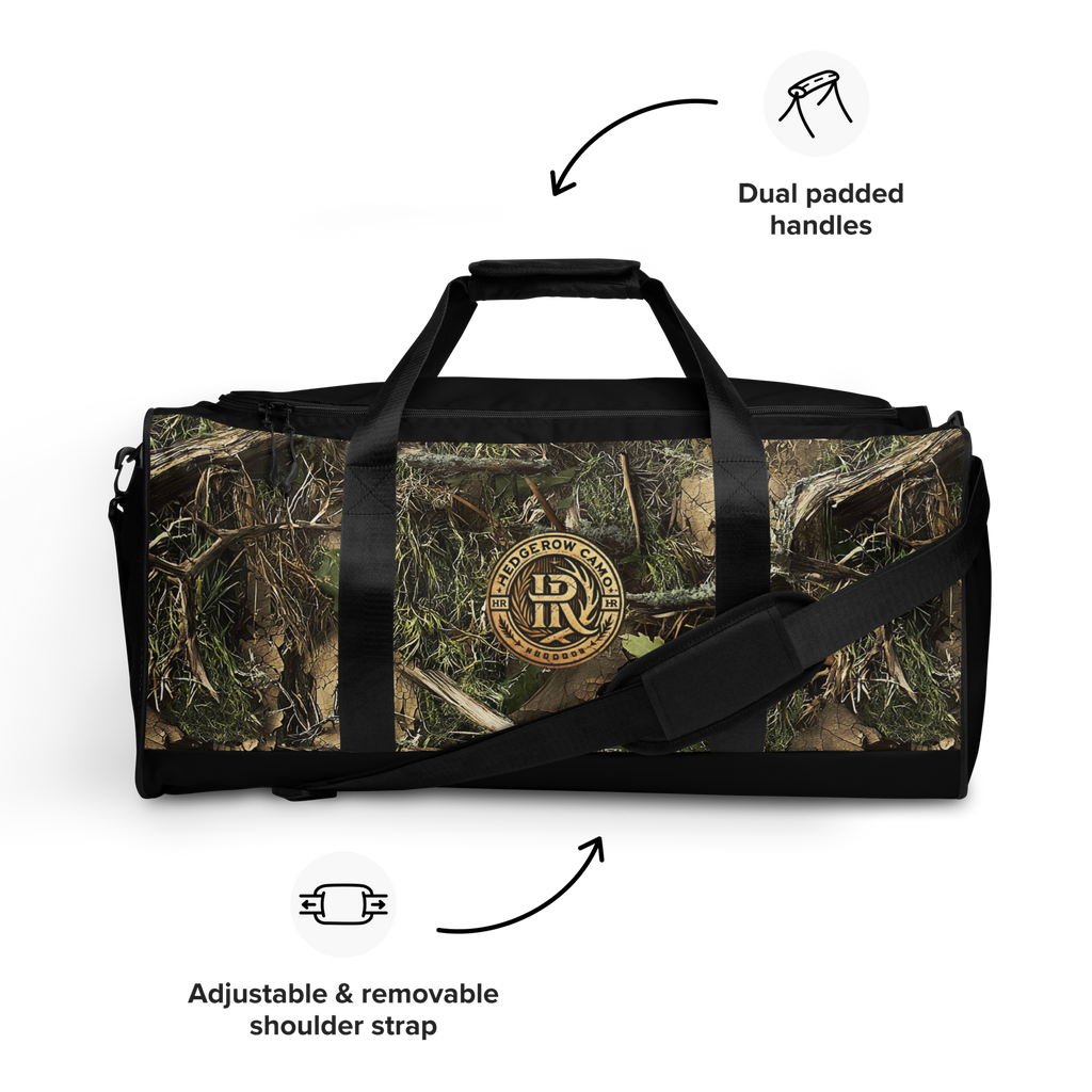 HedgeRow Camo Duffle Bag - Travel & Gym
