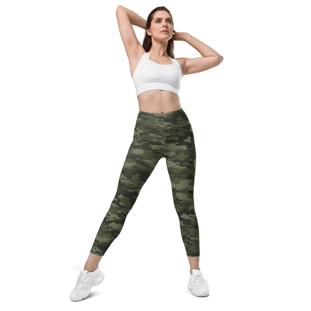 The Casual Camo Company Woodland Leggings with Pockets