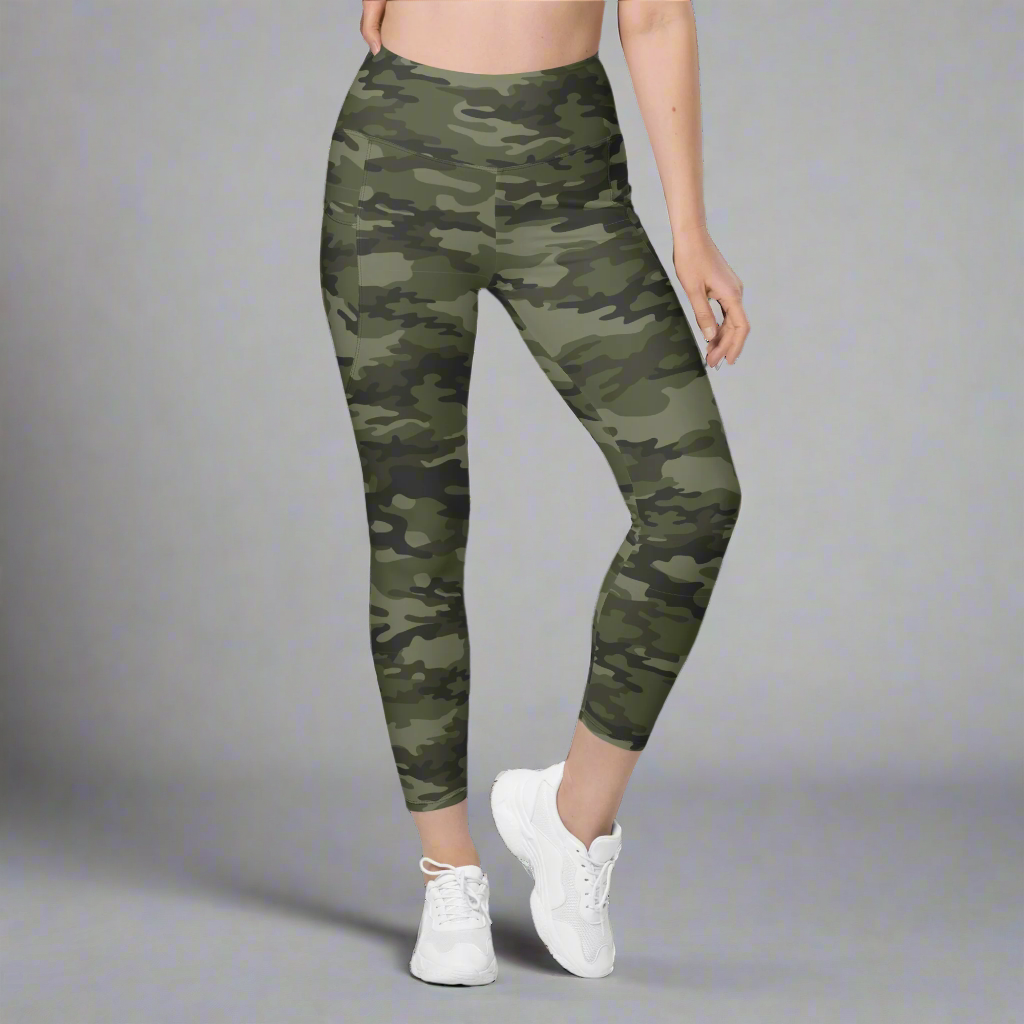 The Casual Camo Company Woodland Leggings with Pockets
