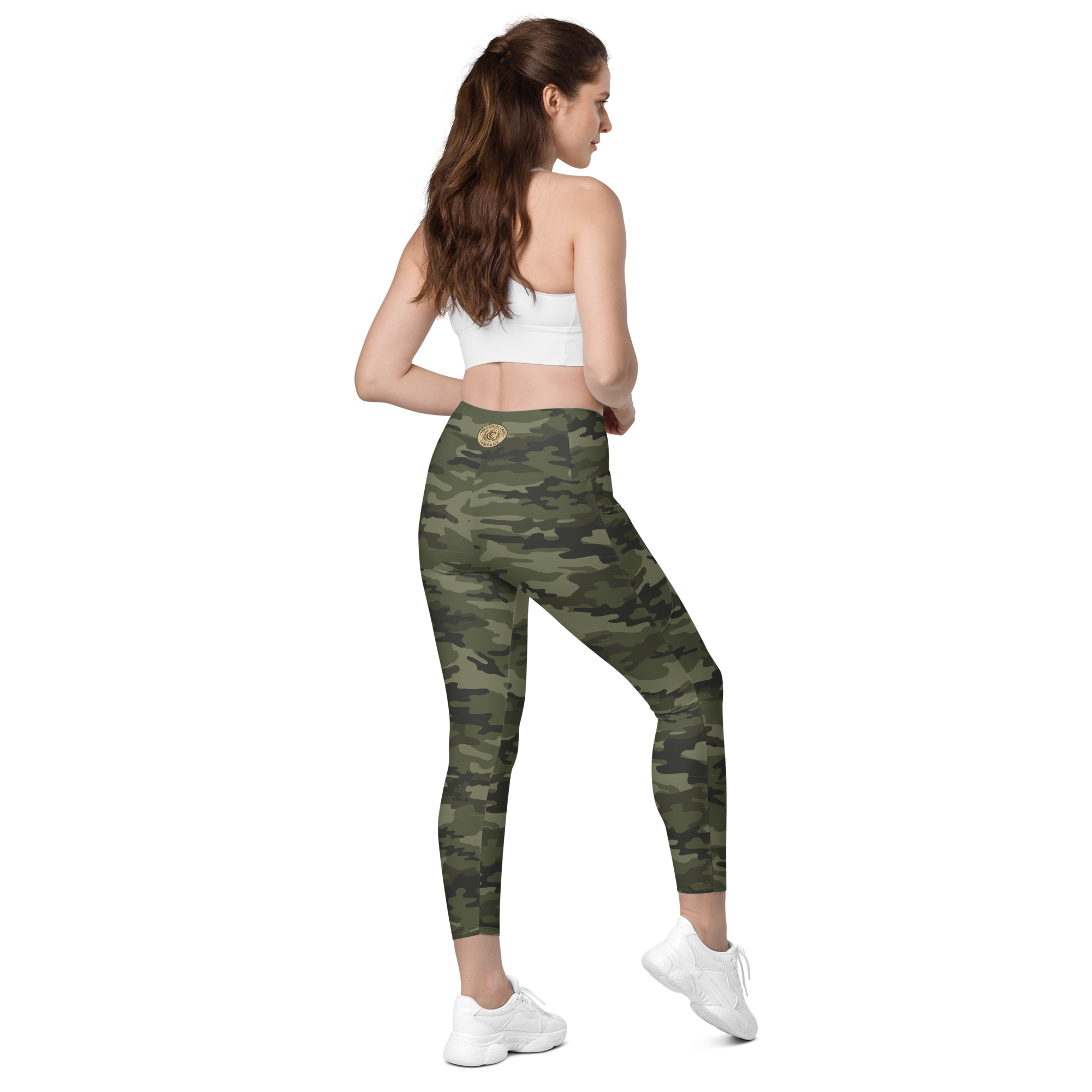 The Casual Camo Company Woodland Leggings with Pockets