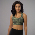 The Casual Camo Company Longline Sports Bra