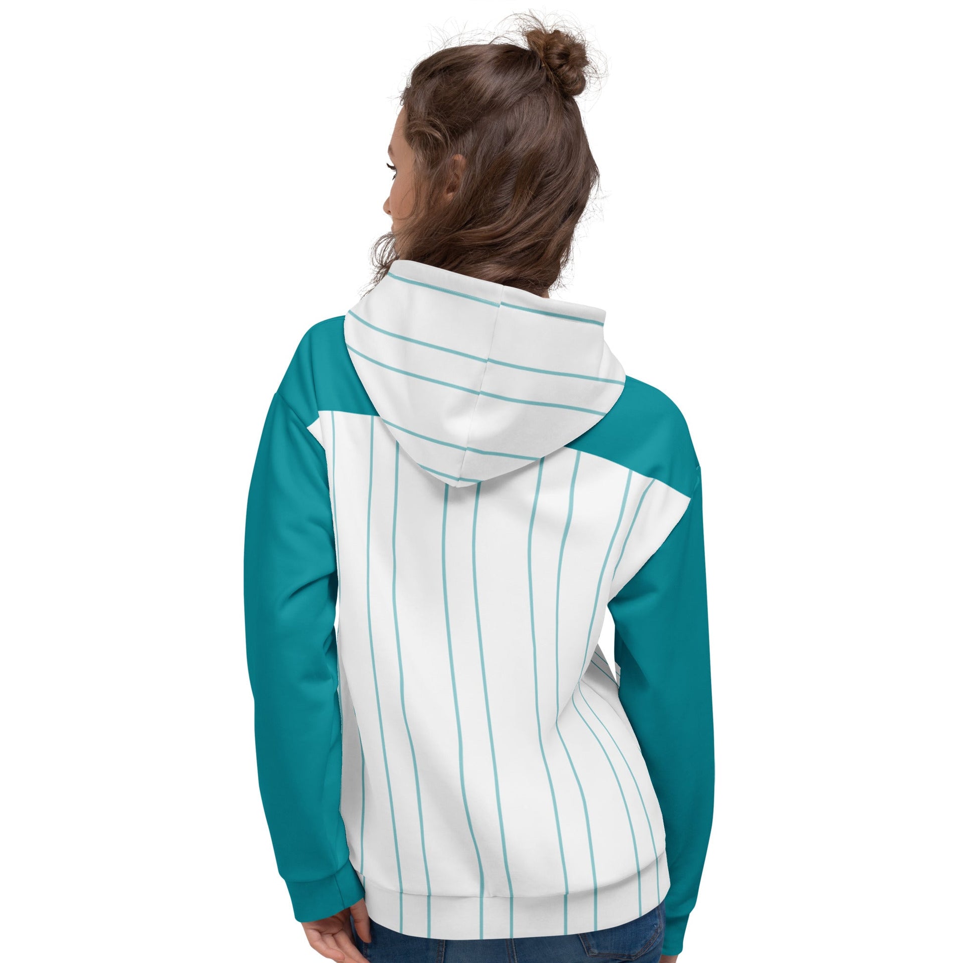 NHCH Teal & Stripes Hoodie