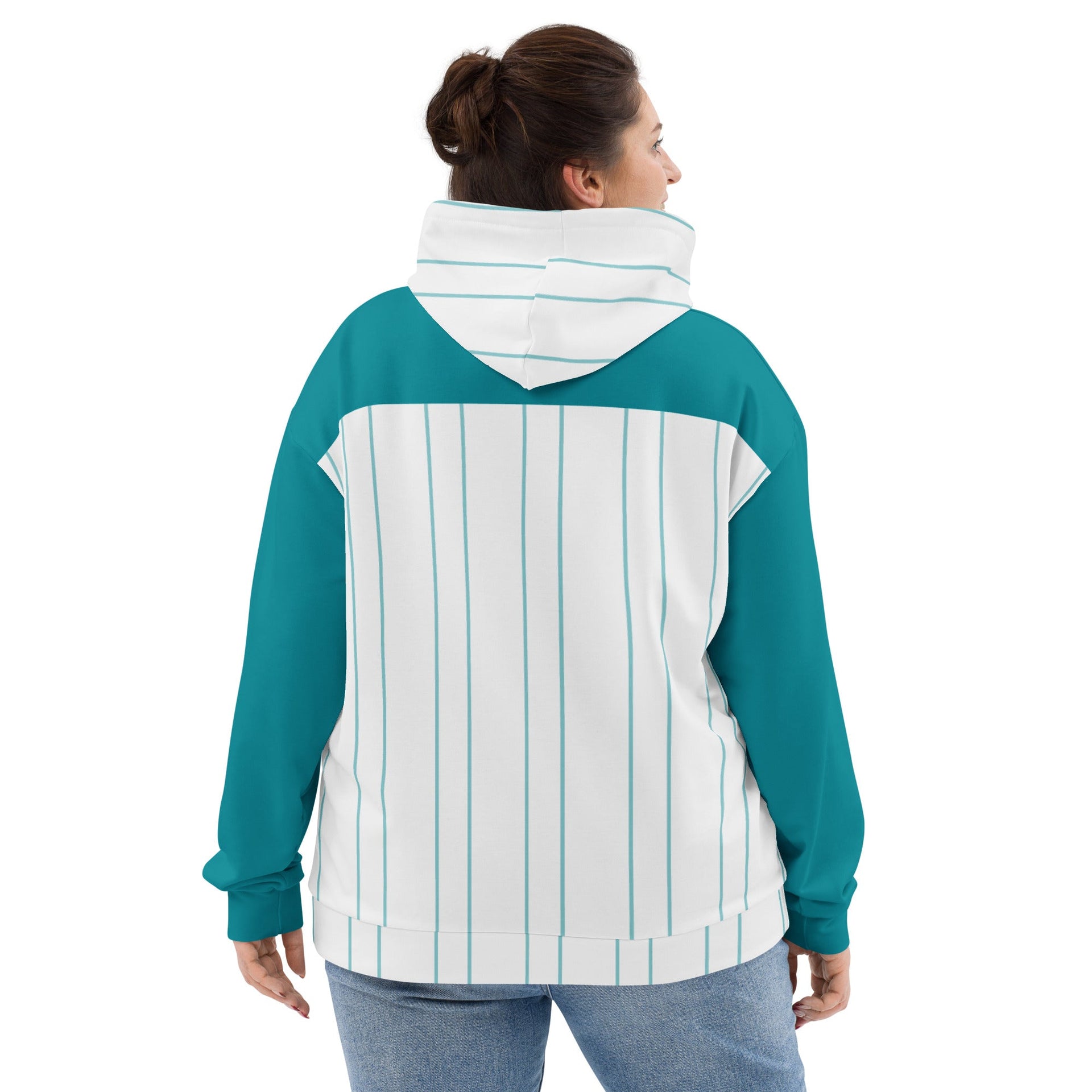 NHCH Teal & Stripes Hoodie