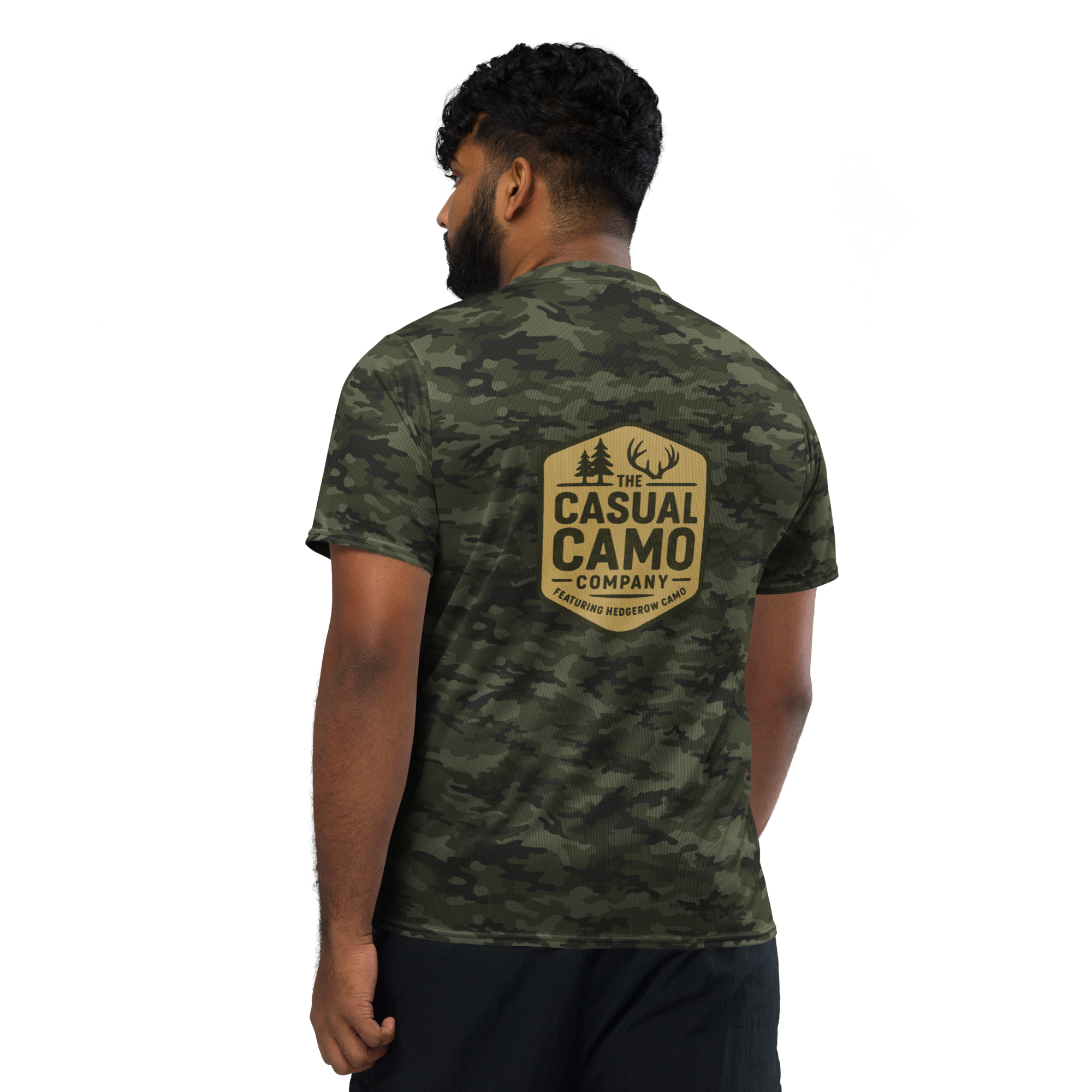 HedgeRow Camo Woodland Performance Sports Jersey