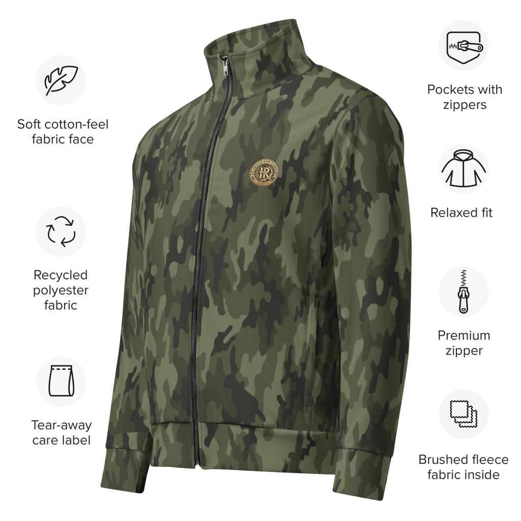 The Casual Camo Company Unisex Track Jacket