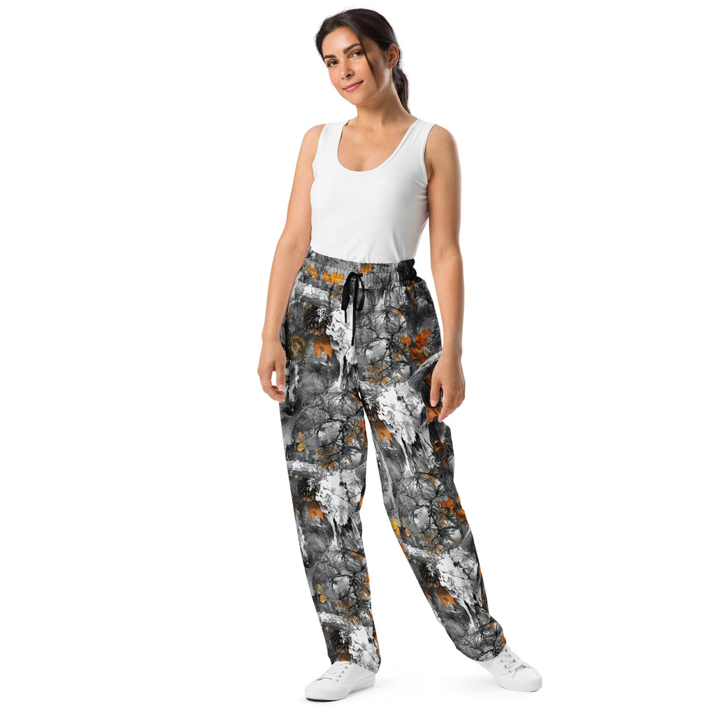 The Casual Camo Company Skull Camo Wide-Leg Joggers