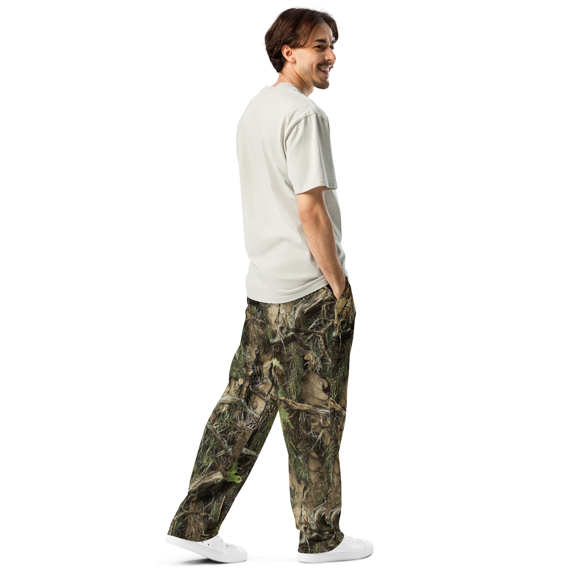 The Casual Camo Company Wide-Leg Joggers