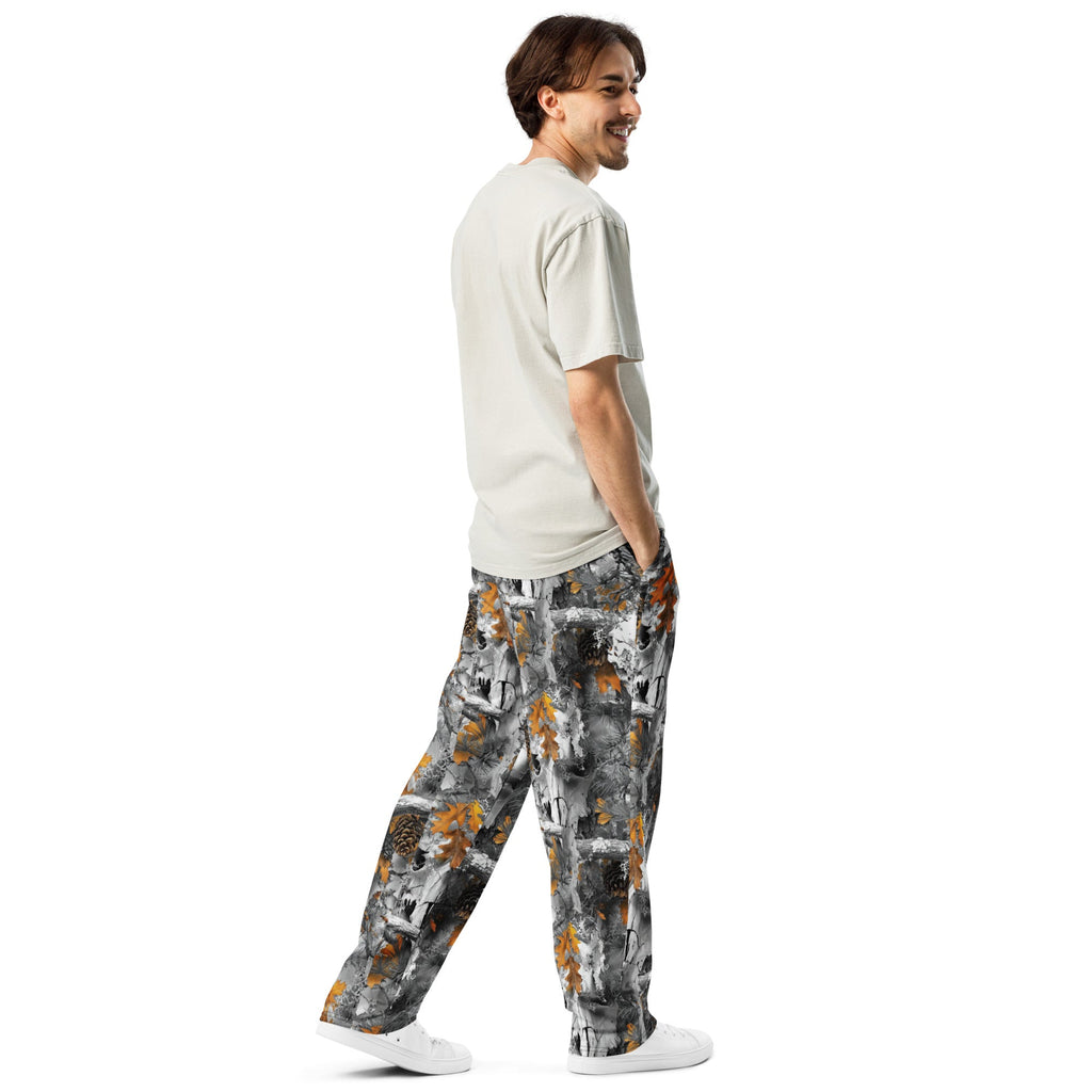 The Casual Camo Company Skull Camo Wide-Leg Joggers