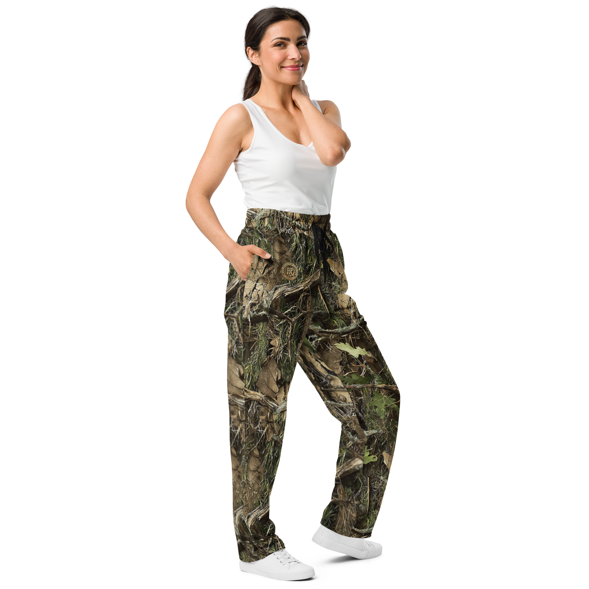The Casual Camo Company Wide-Leg Joggers