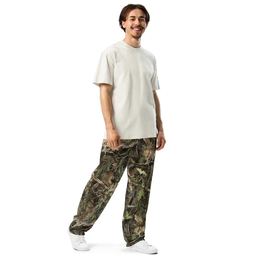 The Casual Camo Company Wide-Leg Joggers