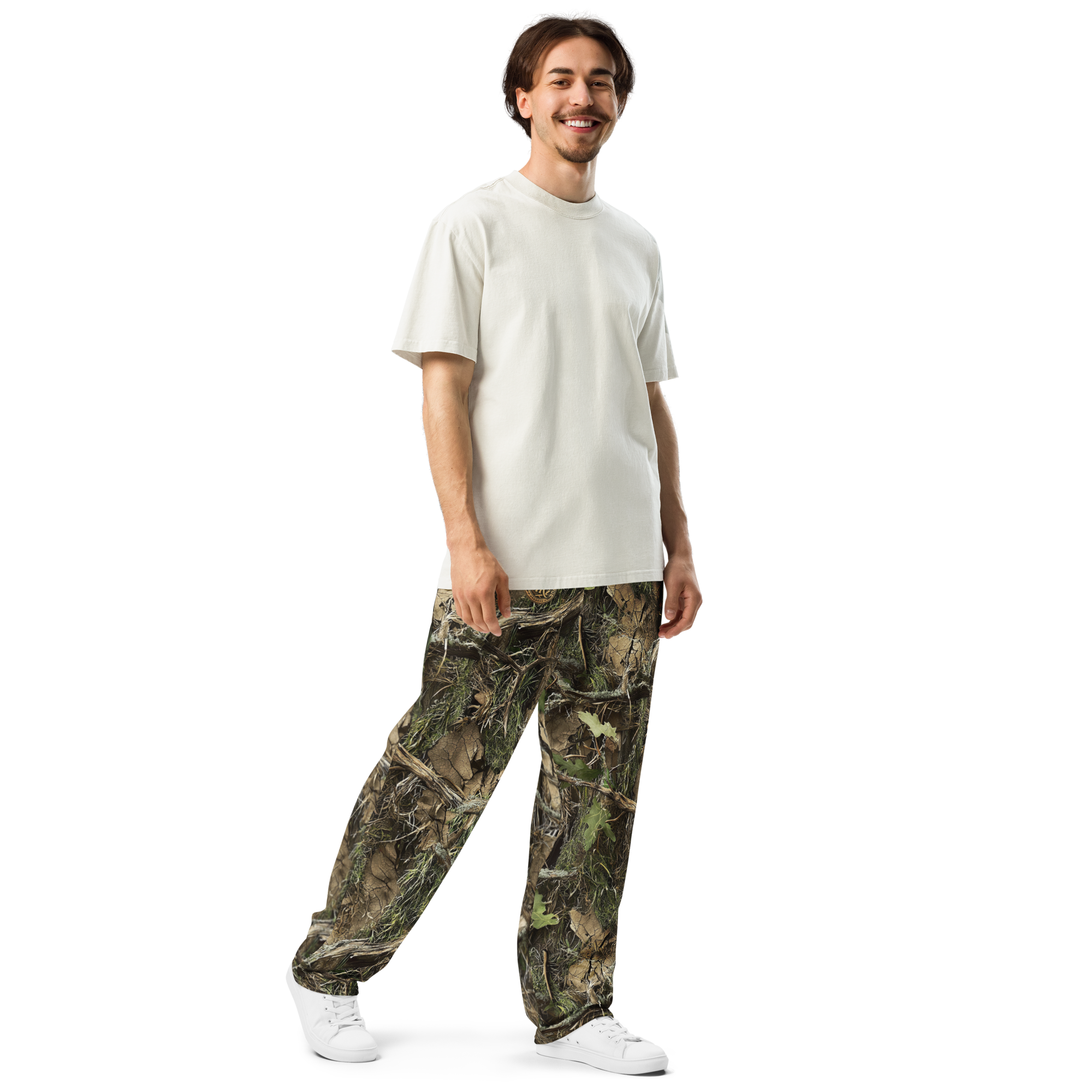 The Casual Camo Company Wide-Leg Joggers