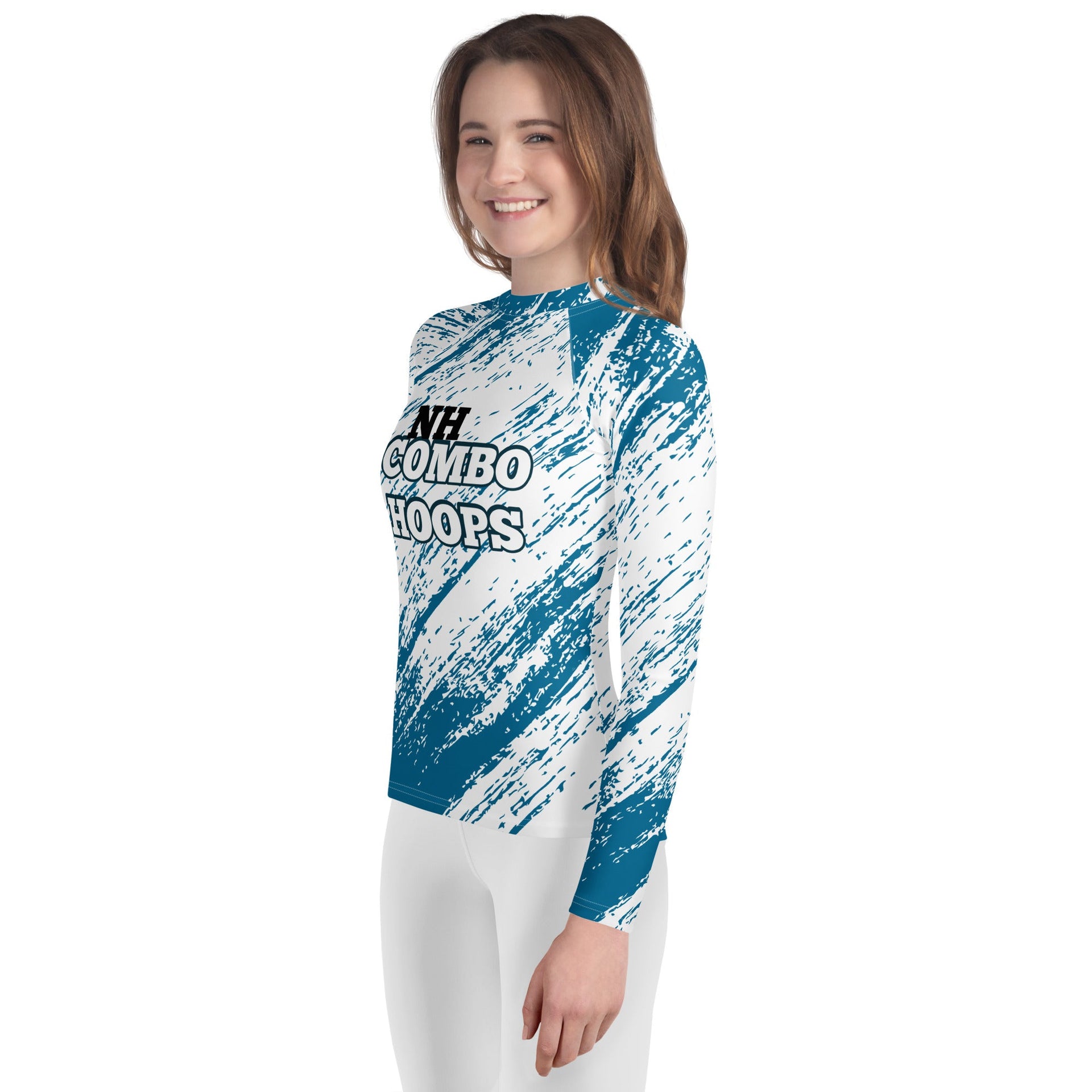 Combo Hoops Youth Rash Guard
