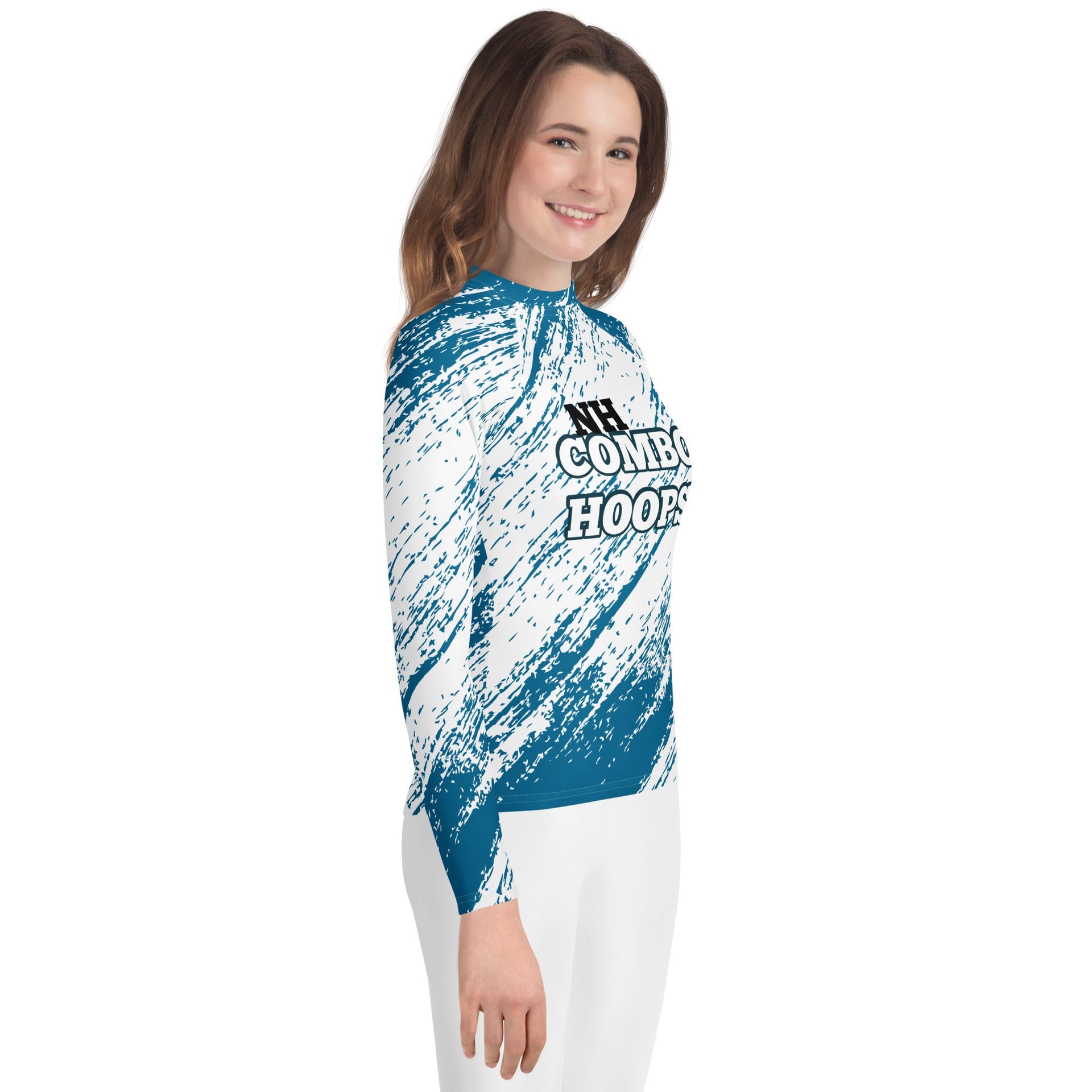 Combo Hoops Youth Rash Guard