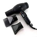 Allure Turbo 4375 1875W ionic hair dryer in matte black finish