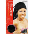 Allure Velcro Mesh Wrap in Black featuring a breathable mesh texture and secure velcro closure.