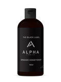 Bottle of The Black Label Alpha Organic Conditioner 16oz for men