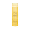 Bottle of Alterna Bamboo Smooth Anti-Frizz Shampoo in yellow and white packaging