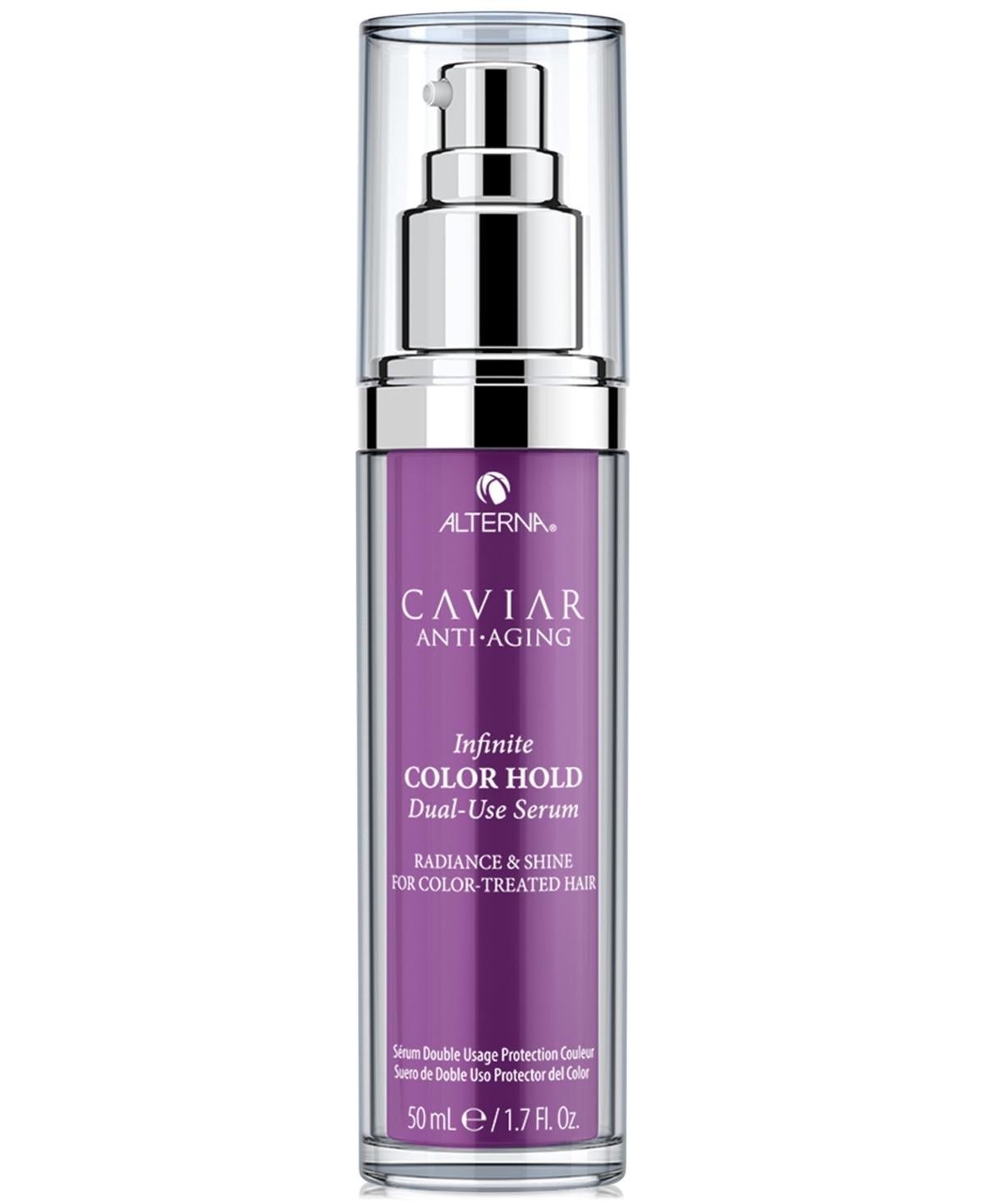 1.7 oz bottle of Alterna Caviar Anti-Aging Infinite Color Hold Dual-Use Serum