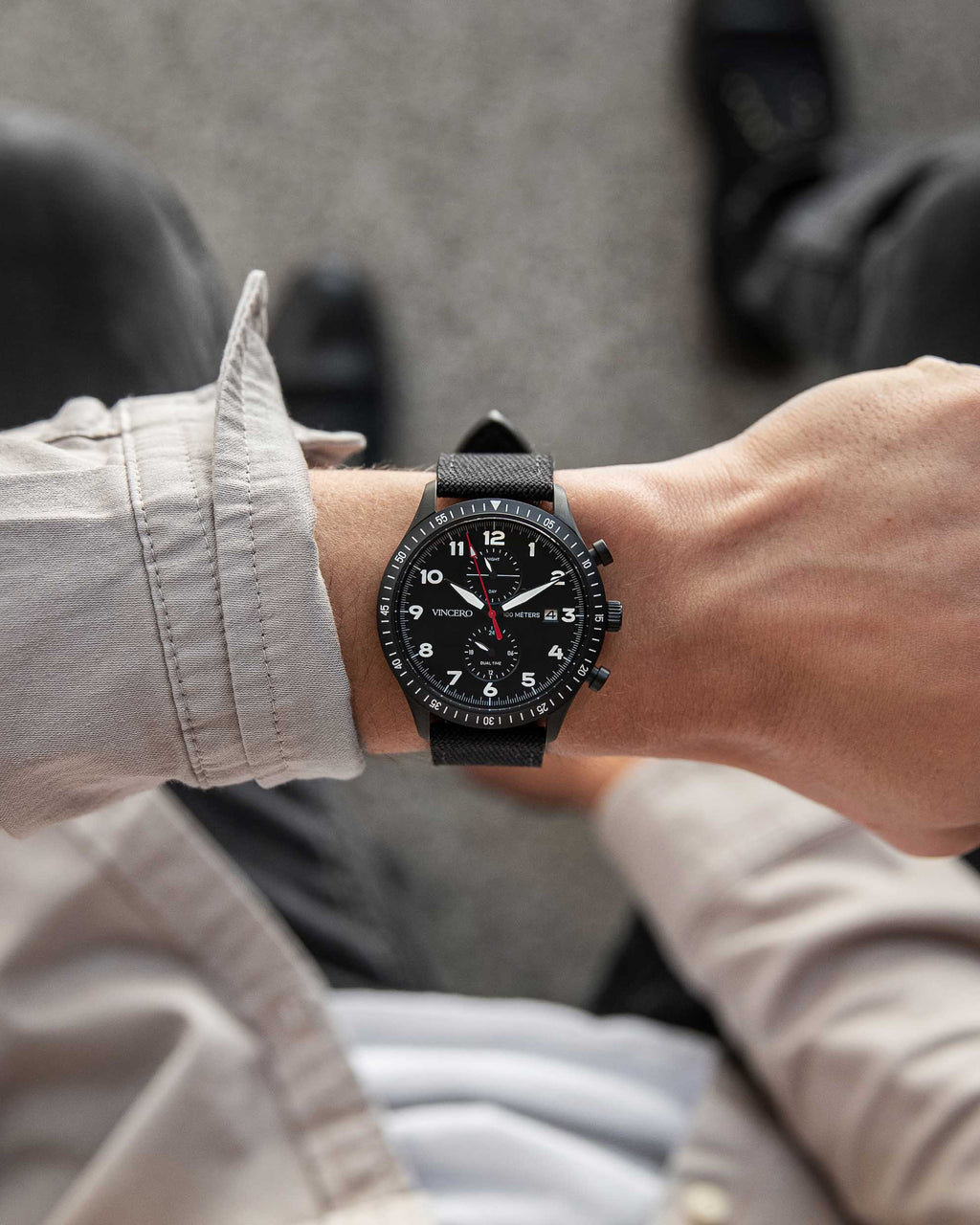 Altitude Set in Matte Black and Red Performance Coordinated Outfit