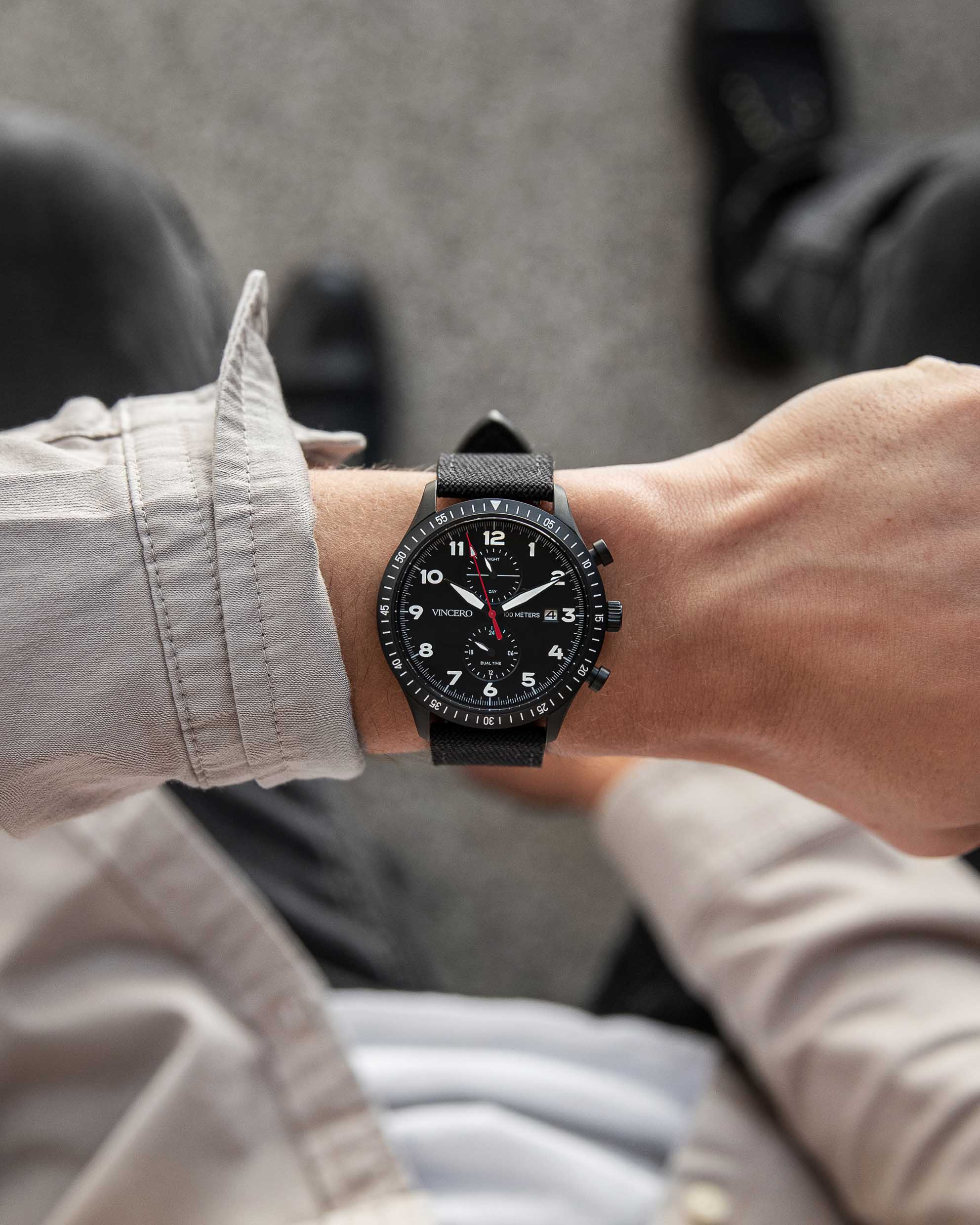 Altitude Set in Matte Black and Red Performance Coordinated Outfit