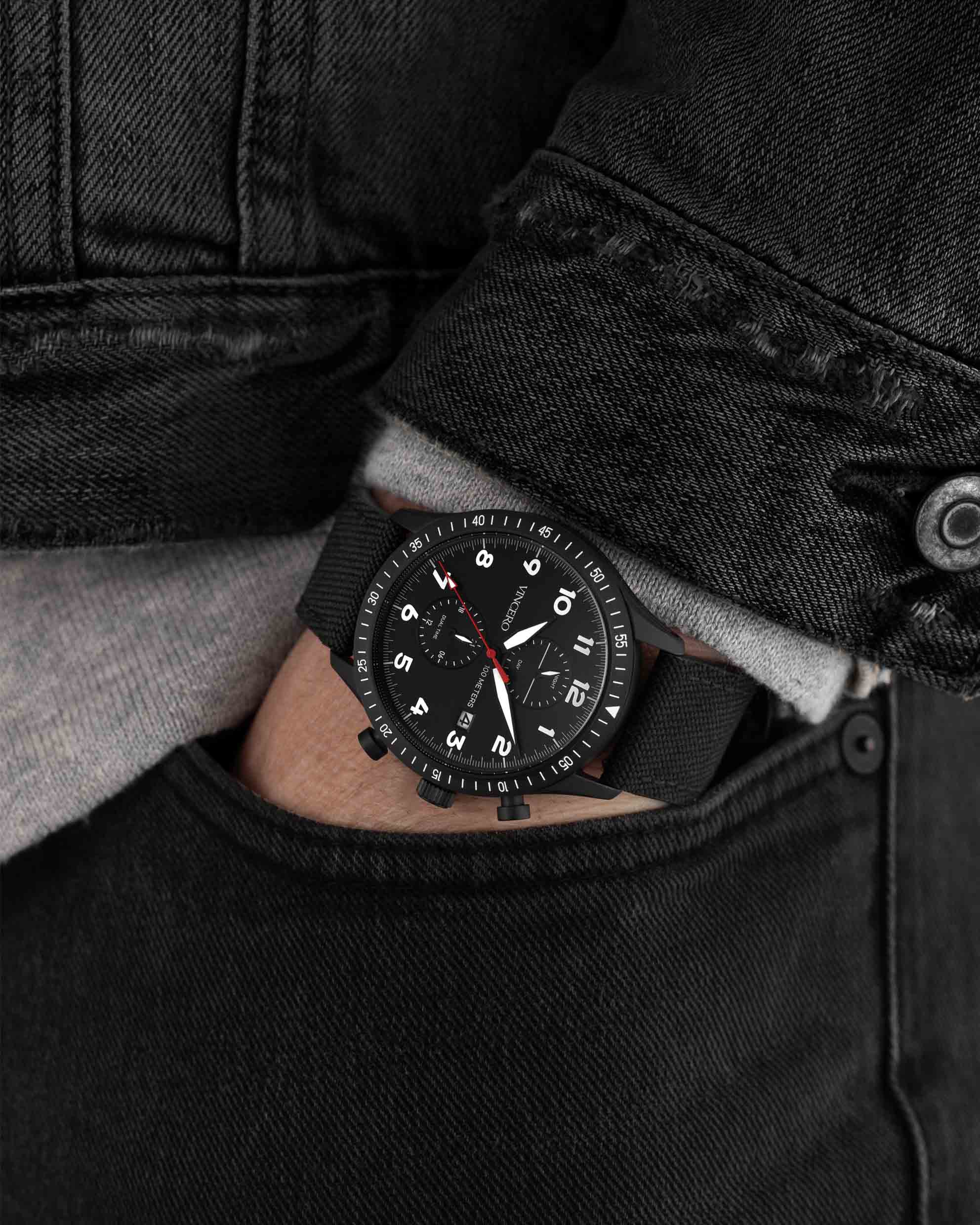 Altitude Set in Matte Black and Red Performance Coordinated Outfit