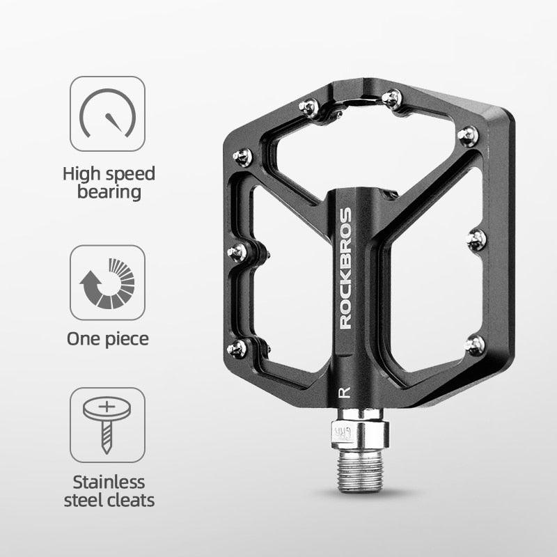 Ultralight Sealed Bearing Aluminum MTB Road Bike Platform Pedals