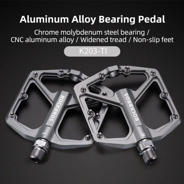 Ultralight Sealed Bearing Aluminum MTB Road Bike Platform Pedals