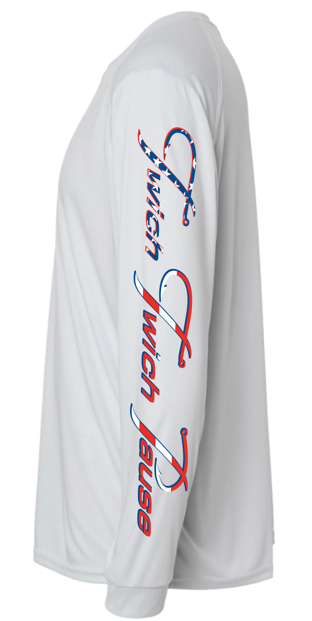 Patriotic Performance Crew Neck Shirt in White