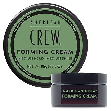 3oz jar of American Crew Forming Cream for medium hold and shine