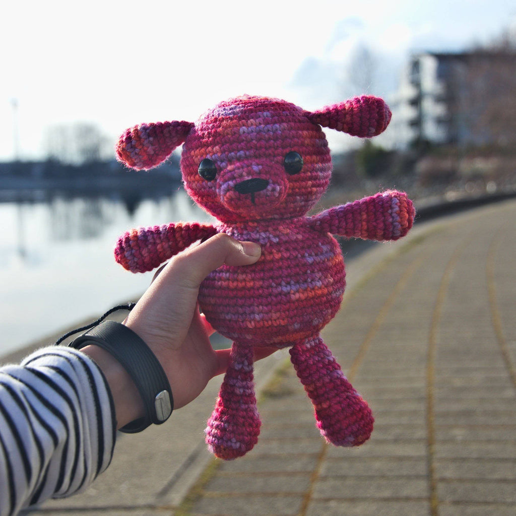 Amigurumi Puppy Crochet Pattern: Easy Beginner Stuffed Animal DIY