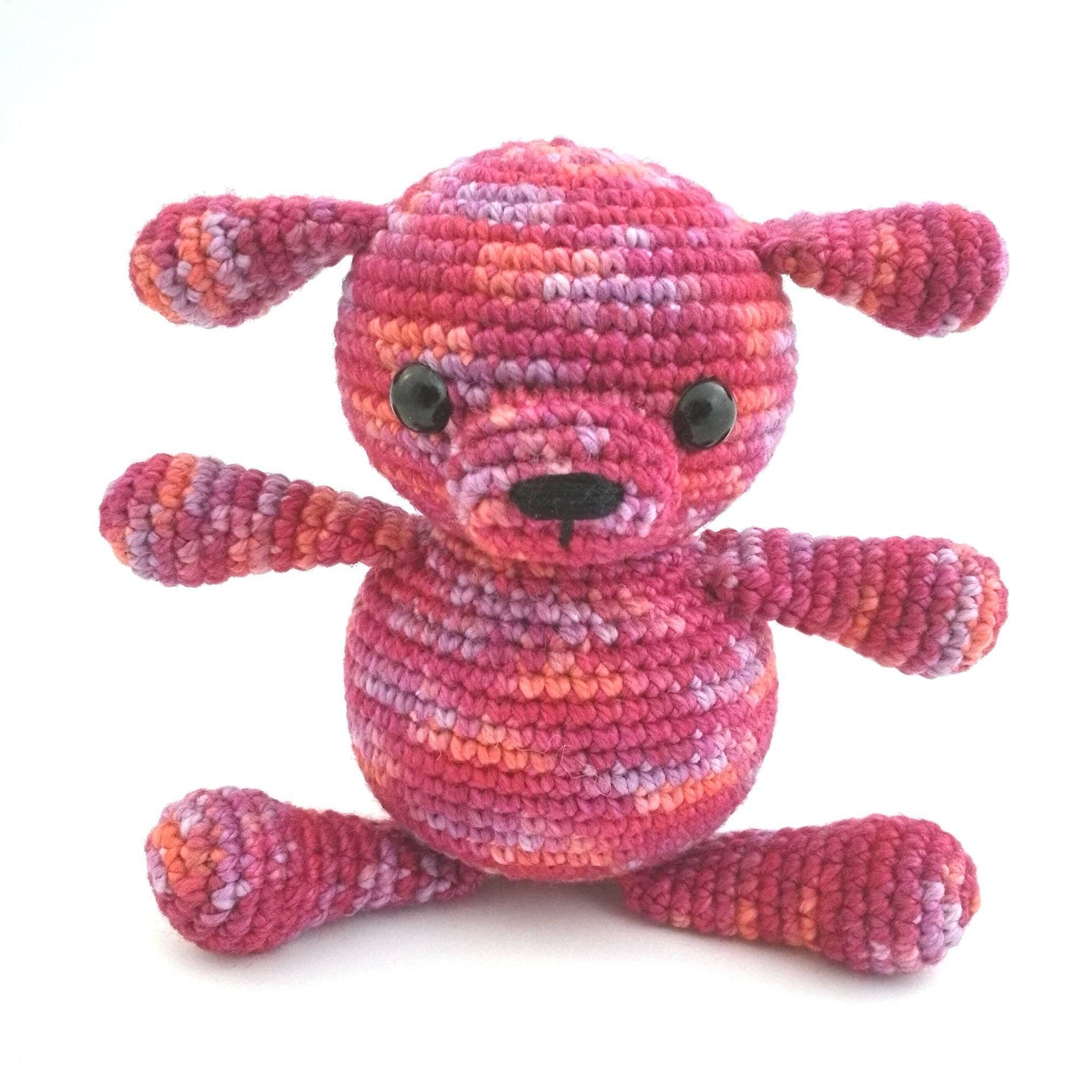 Amigurumi Puppy Crochet Pattern: Easy Beginner Stuffed Animal DIY
