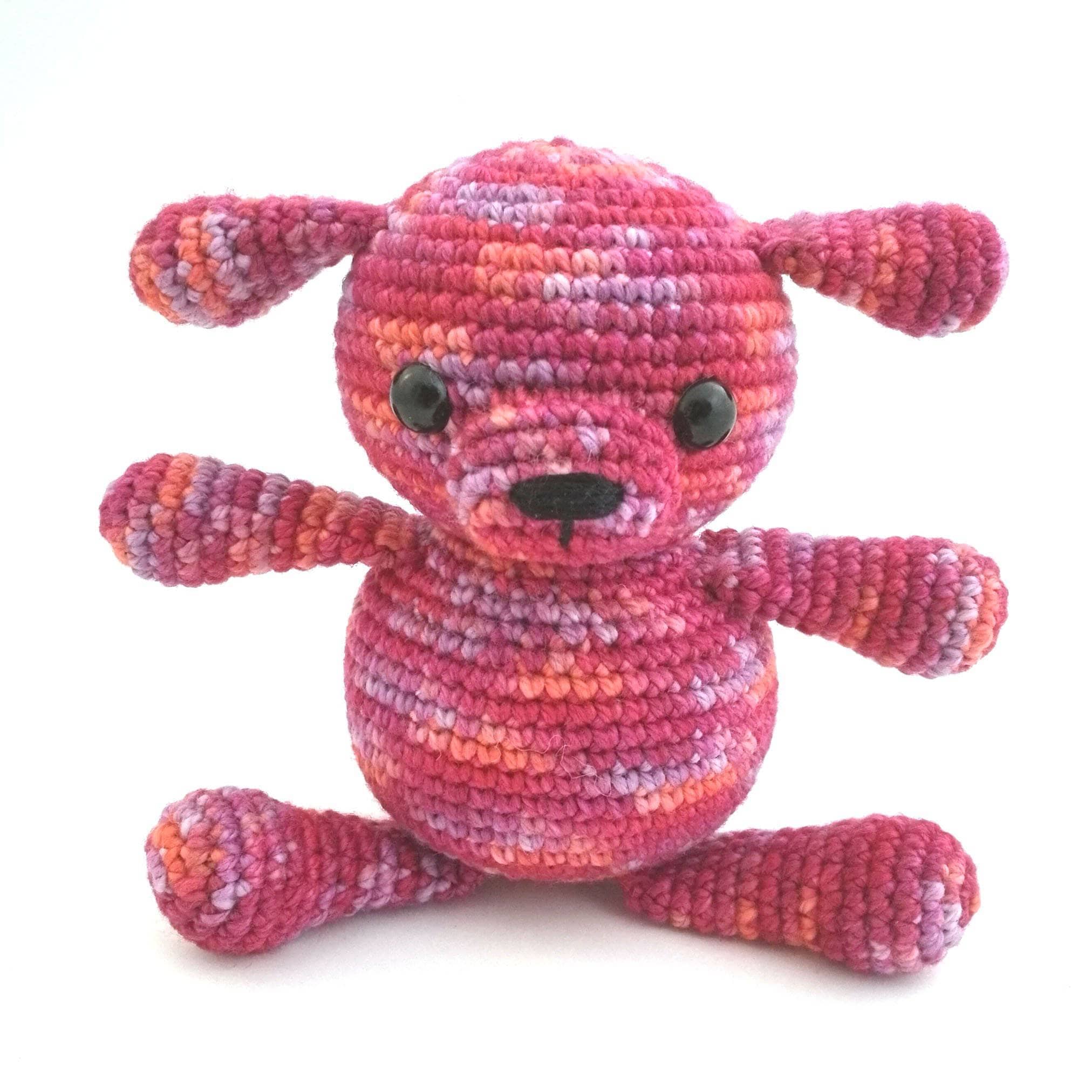 Amigurumi Puppy Crochet Pattern: Easy Beginner Stuffed Animal DIY