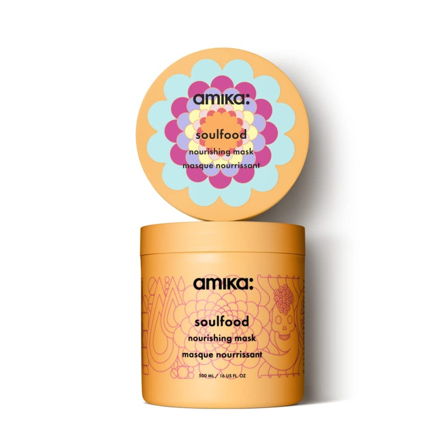 Soulfood Nourishing Hair Mask for Dry and Damaged Hair Recovery