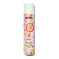 Amika Fluxus Touchable Hairspray 8.2oz with vibrant abstract pattern
