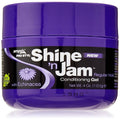 Ampro Shine 'n Jam Regular Hold Conditioning Gel 4oz jar in purple packaging