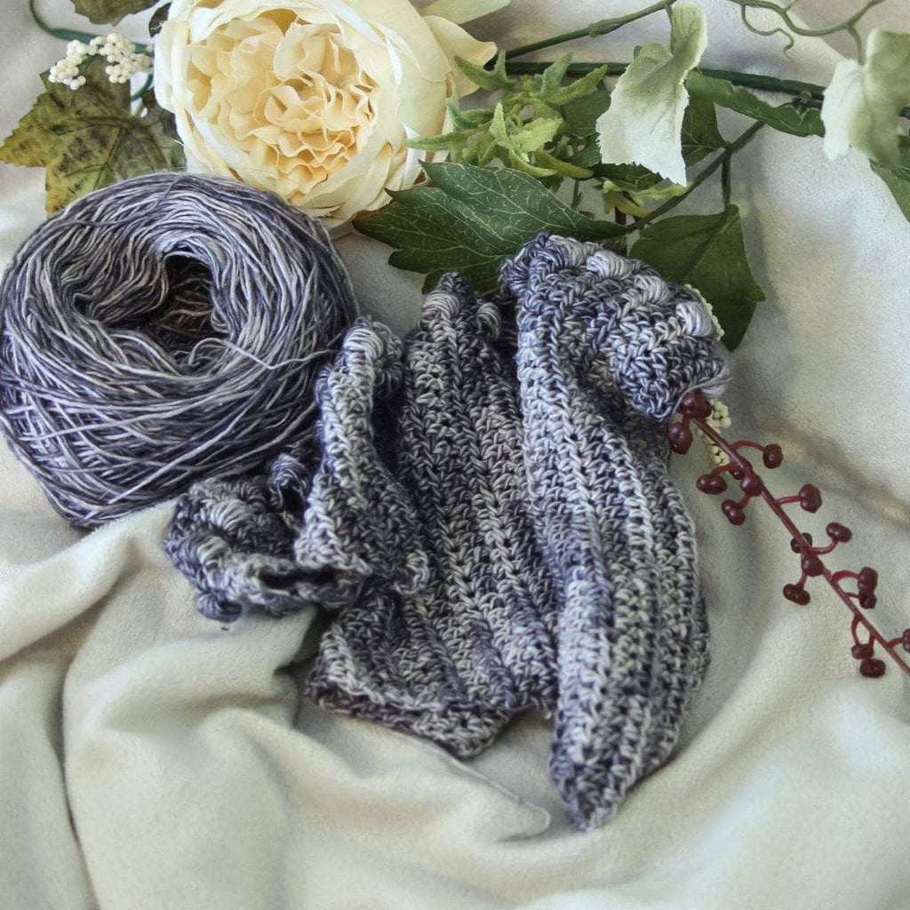Andina Easy Crochet Scarf Pattern - Bohemian Knit Style