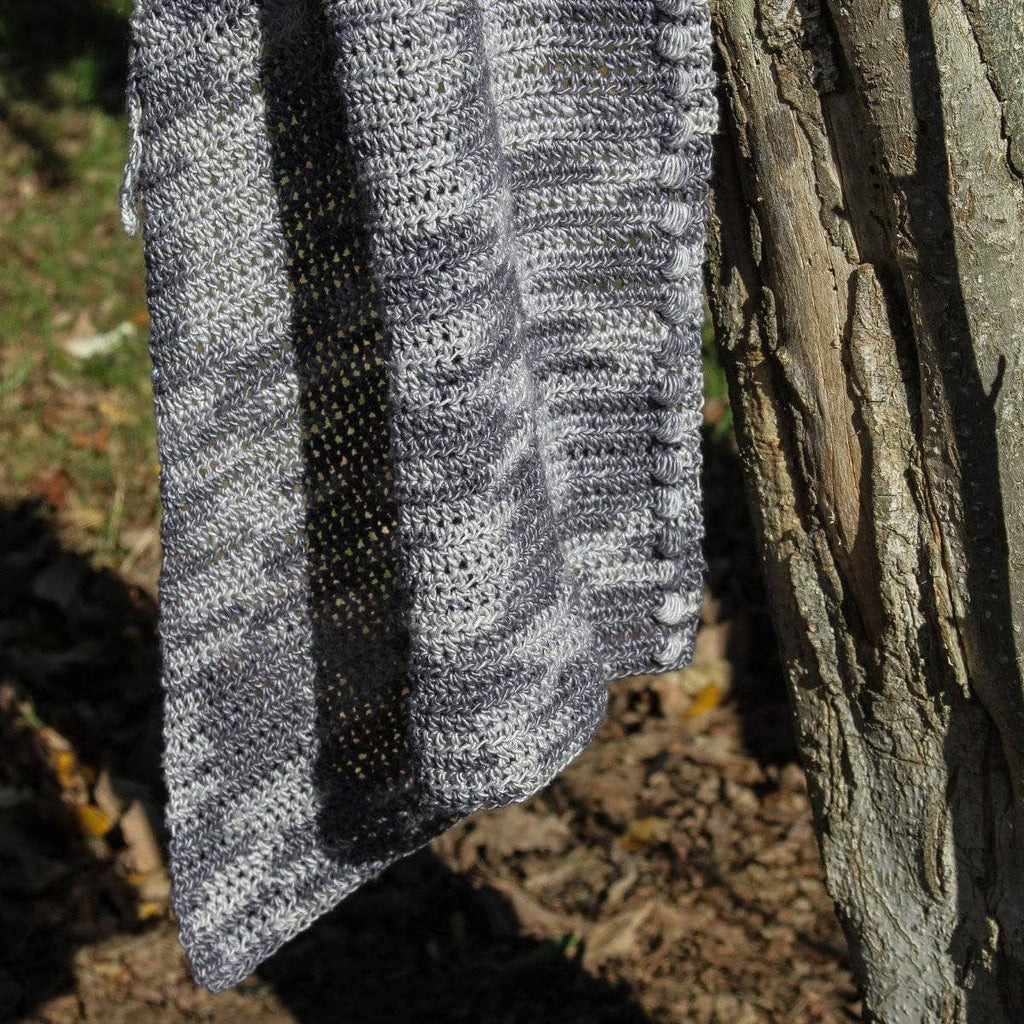 Andina Easy Crochet Scarf Pattern - Bohemian Knit Style