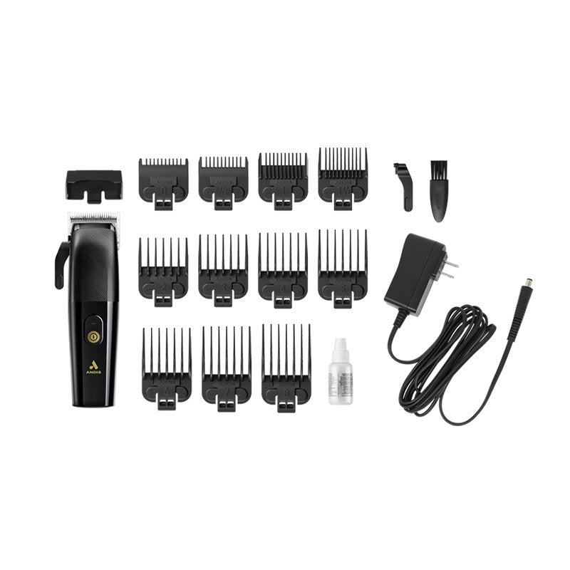 Envy II Cordless Hair Clipper in Black for Fades and Tapers