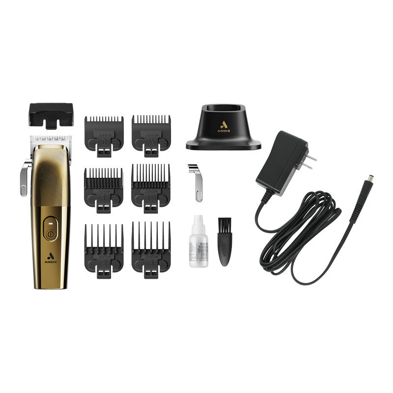 Envy II Premier Cordless Clipper Gold Edition with Charging Stand