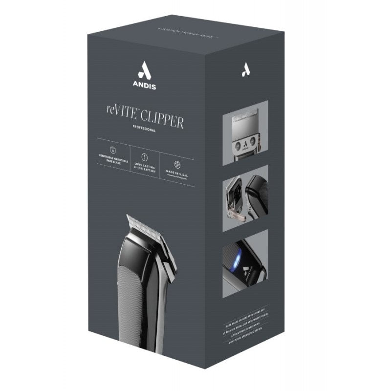 Revite Professional Clipper with Rotary Motor and Aluminum Body